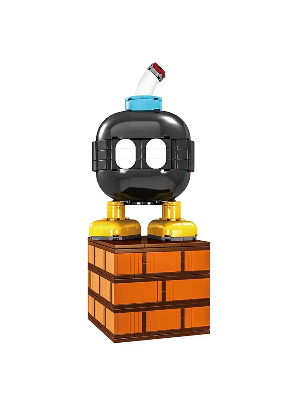 Конструктор Марио Бомбардировщик Боб-омб 494 детали