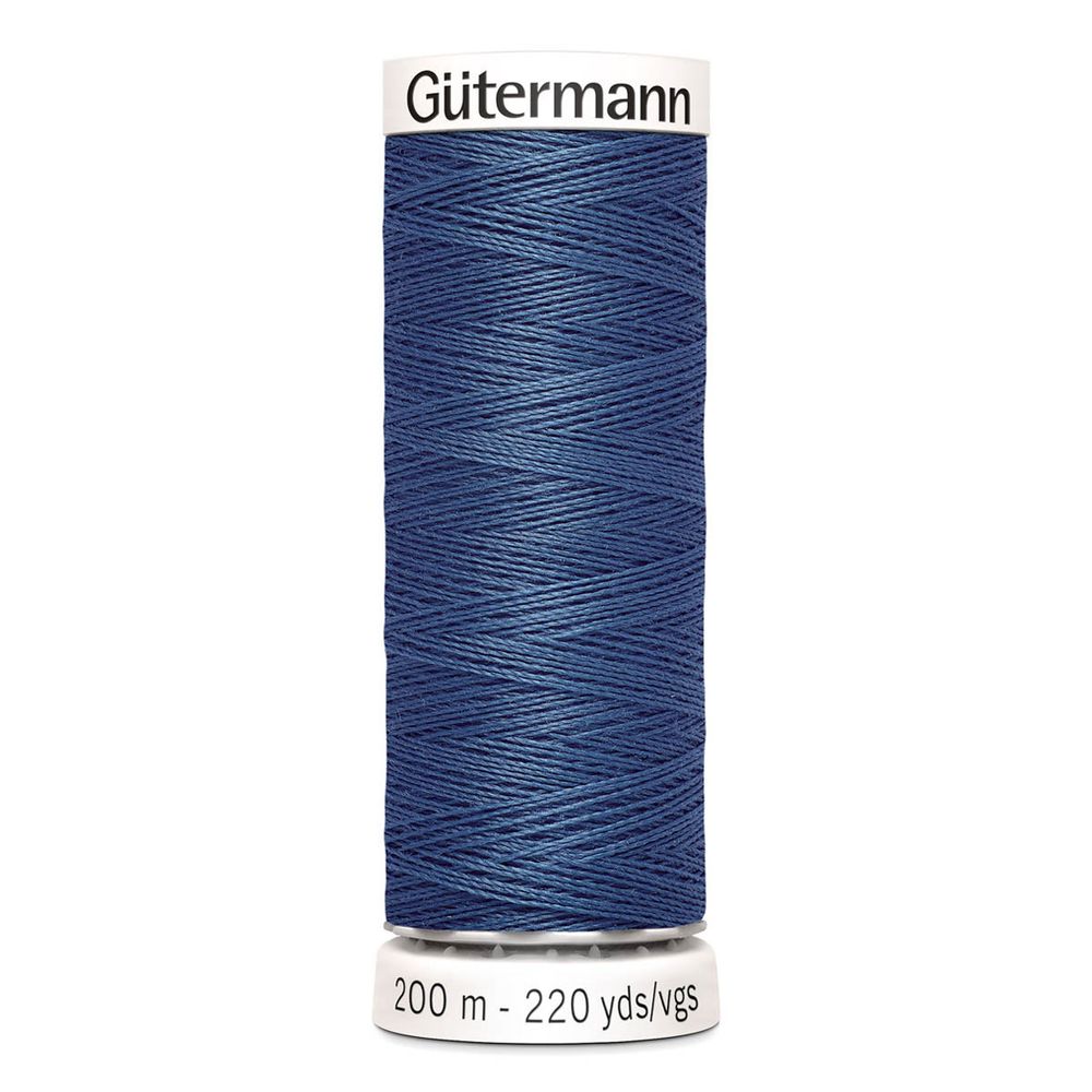 Нитки универсальные Gutermann Sew-all 100 (200 метров), 5 кат. | 435 зелено-синий