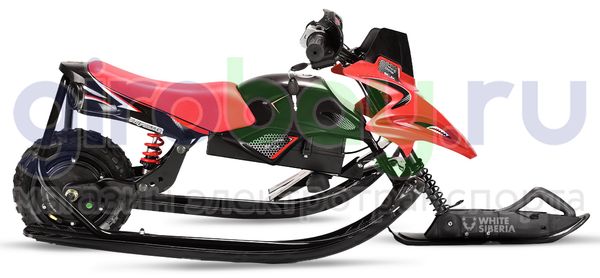 Детский электроснегокат White Siberia BELEK 800W - Красный