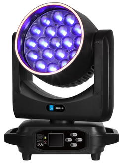 Вращающаяся голова WASH 19X15W RGBW + LED STRIP