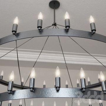 Restoration Hardware CAMINO TWO-TIER CHANDELIER LARGE