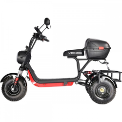 Электроскутер CityCoco WHITE SIBERIA TRIKE MINI 1500W Черный