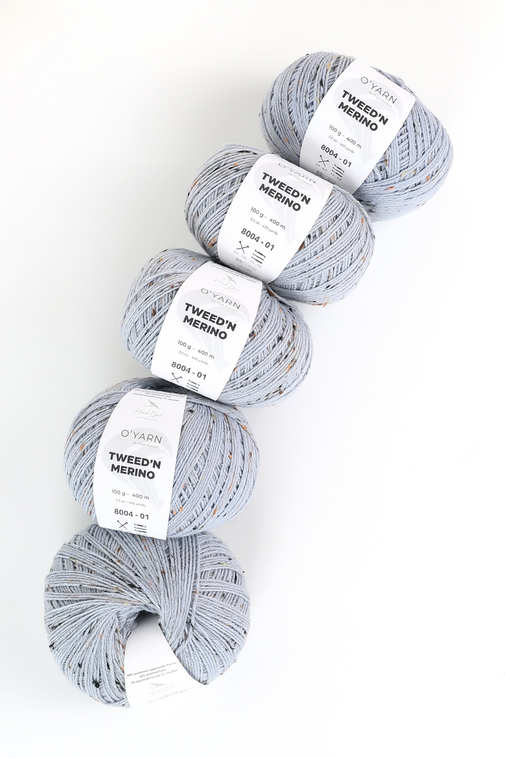 O'YARN TWEED’N MERINO, 500г