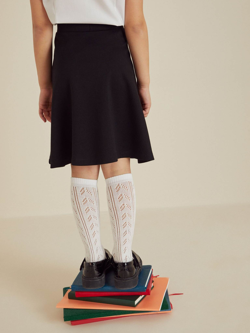 Юбка школьная для девочки Next C85-185, Черный