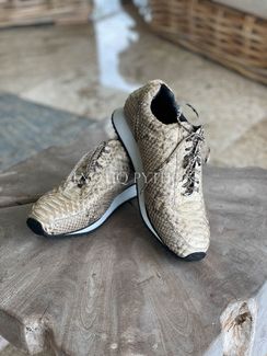 Кроссовки из кожи питона SH-167