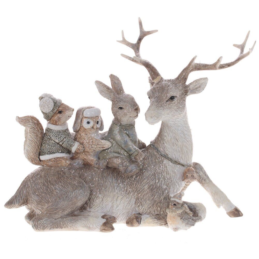 GAEM Фигурка декоративная "Олень", L23 W6 H17 см