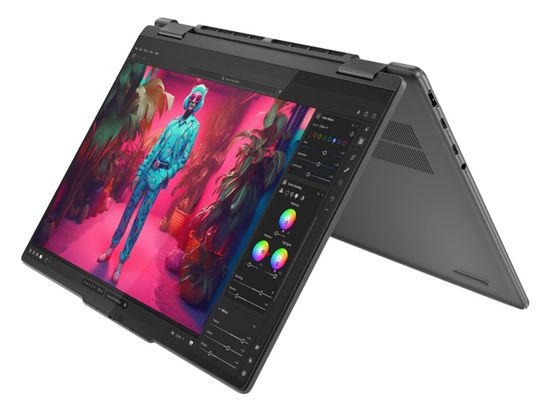Ноутбук Lenovo Yoga 7 2-in-1 14AHP9 (83DK006NRK) 14" Ryzen 5 8640HS Radeon 760M Graphics SSD 1ТБ ОЗУ 16ГБ MS Windows 11 Home Темно-серый
