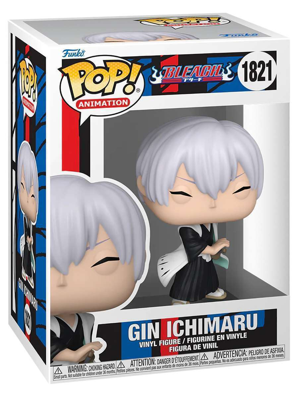 Фигурка Funko POP! Animation Bleach Gin Ichimaru (1821) 80258