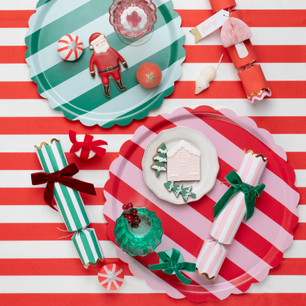 Поднос зеленый 30 см