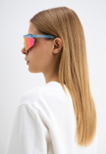 Спортивные очки AVEO Iride DUO / Fade Azure / Red Mirror Lens