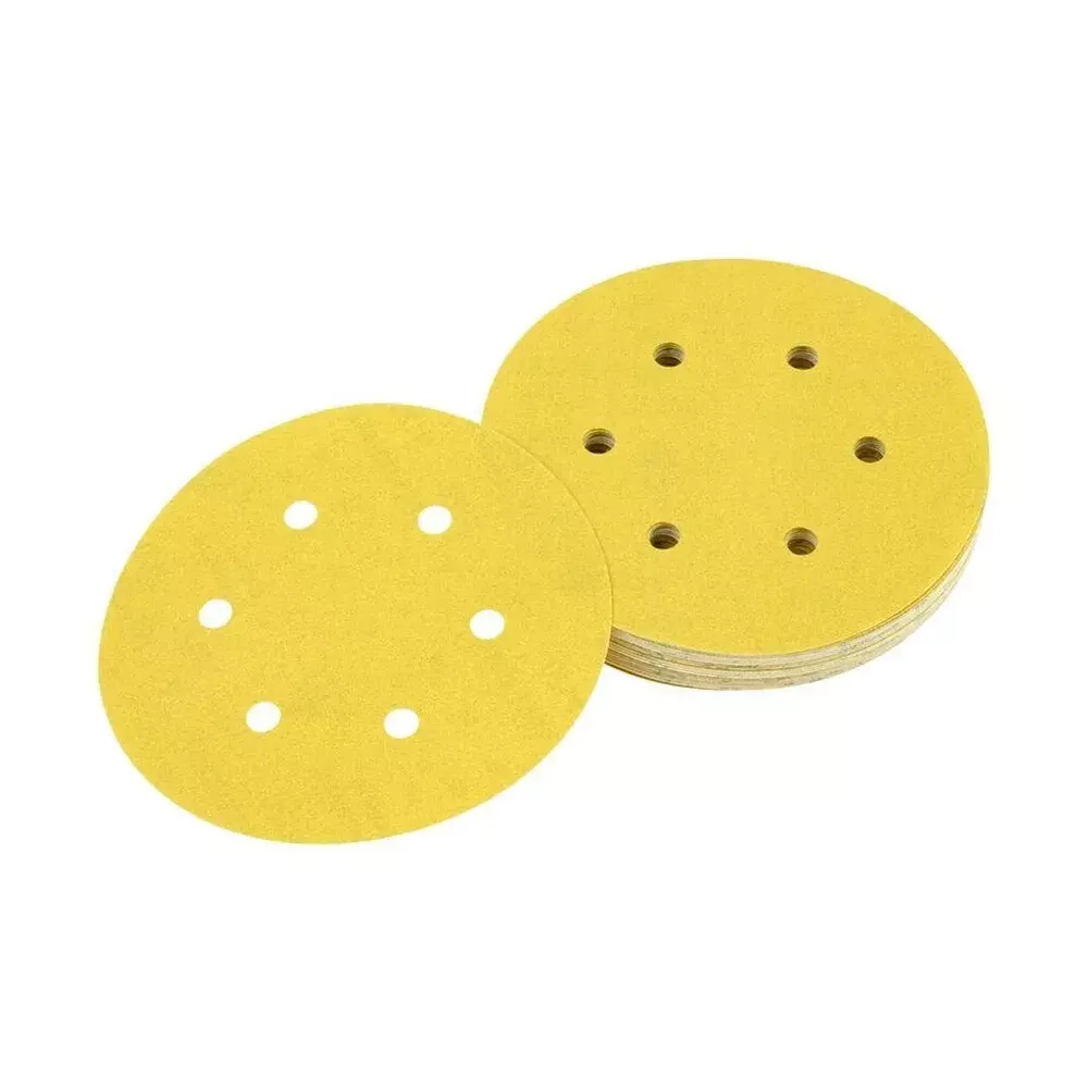 Круг шлифовальный (10 шт; 150 мм; 6 отв; 40G) DEWALT DT3121