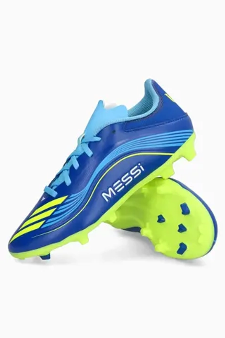 Бутсы adidas F50 League Messi FG/MG Junior - синий