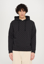 Armani Exchange Толстовка с капюшоном - Чёрный