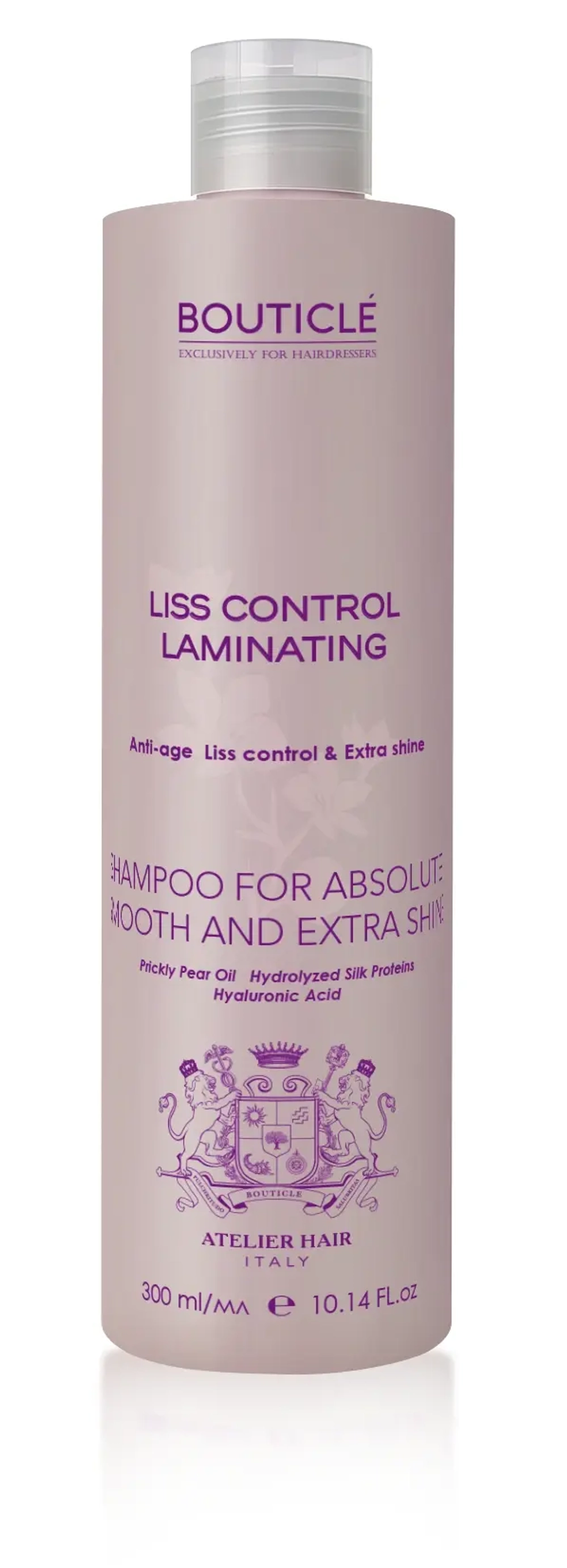Разглаживающий ламинирующий шампунь - Bouticle Liss control laminating shampoo 1000 мл