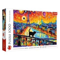 Puzzles - "1000" - Cat in Paris