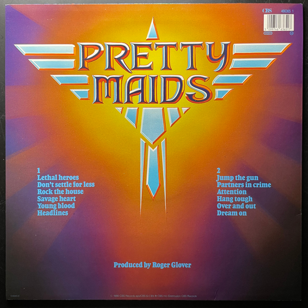 Pretty Maids ‎– Jump The Gun (Голландия 1990г.)