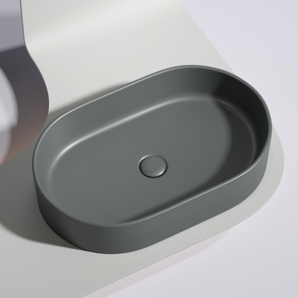 Раковина Ceramica Nova Element 60 см CN6048MDH темный антрацит