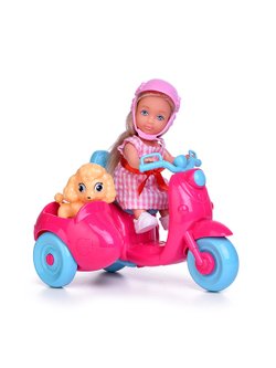 Кукла Леди байк с аксессуарами розовый (4608)