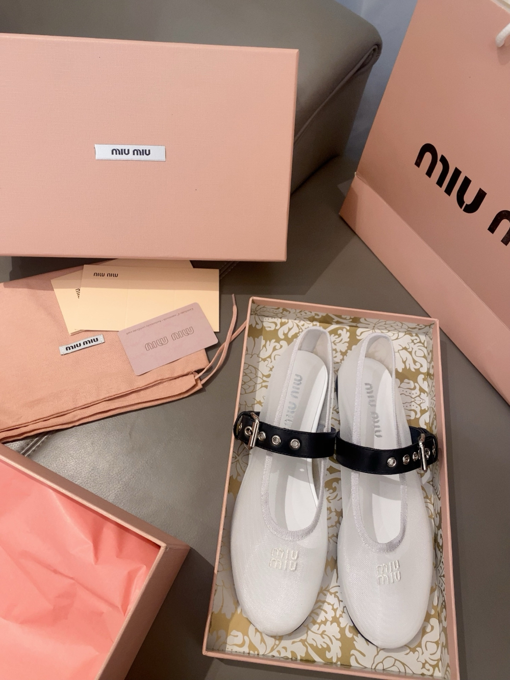 Miu Miu Ballerinas (3 colors)