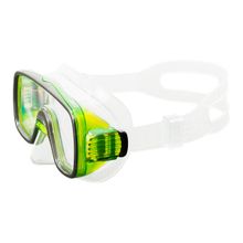 Маска для плавания SALVAS Geo Jr Mask CA105S1GYSTH, размер детский, желтая