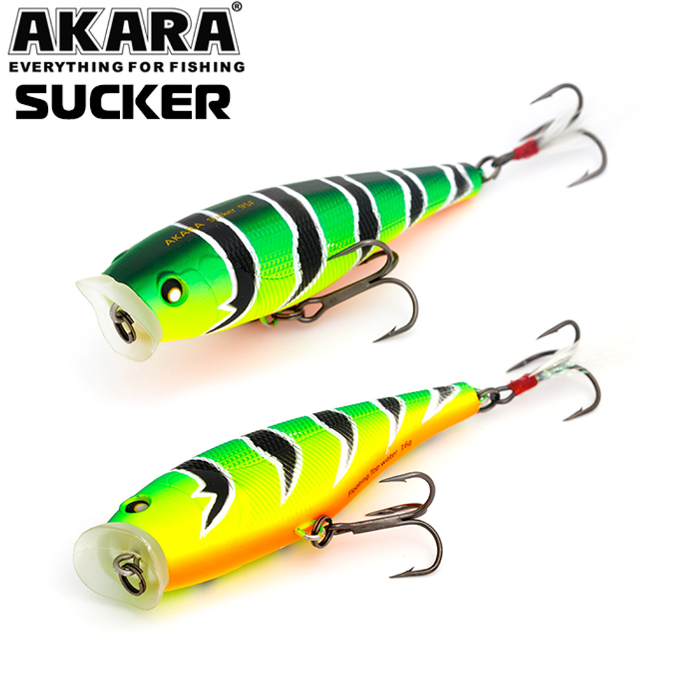 Воблер Akara Sucker 95F 16 гр. (4/7 oz 3,7 in) A107