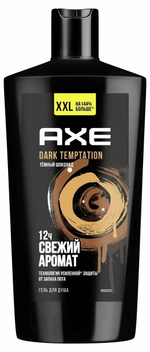AXE Гель для душа мужской Dark Temptation 610 мл (99184)