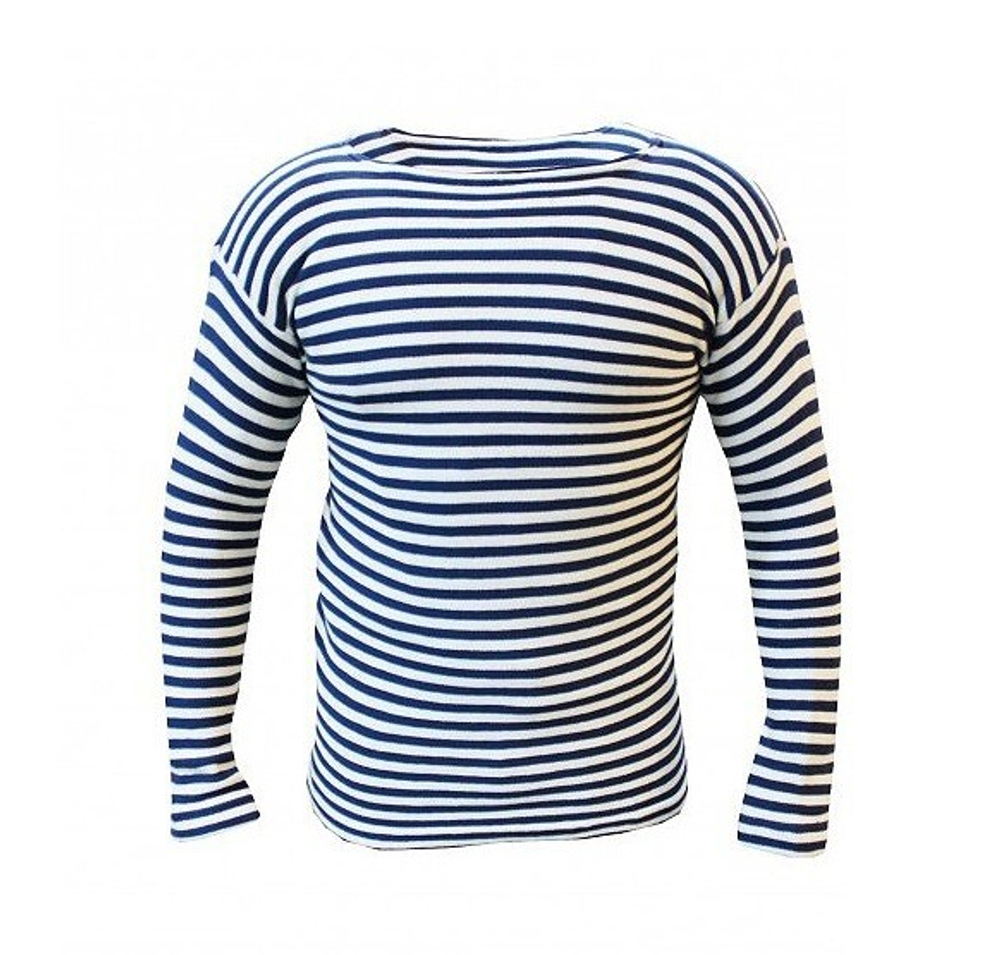 Тельняшка синяя полоса интерлок