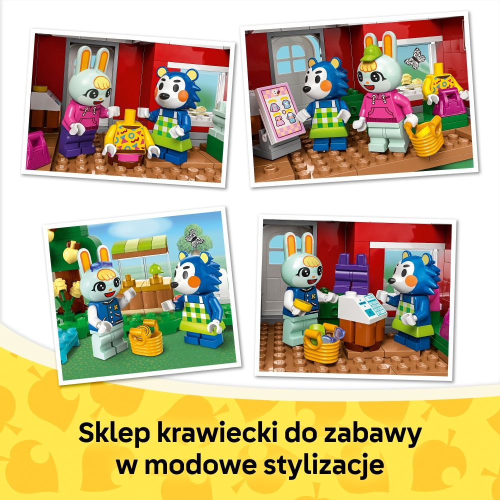 LEGO Animal Crossing - Братья Able и магазин одежды 77055