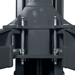 Автоподъемник двухстоечный ROSSVIK V2-5.5 г/п5,5т,380В, с нижней синхронизацией. Серый R