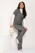 Костюм Уютный шарм (серый) К12785-5М LT Collection