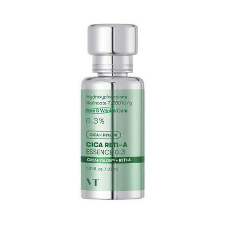 Бустер-эссенция с ретинолом и центеллой VT Cosmetics Cica Reti-A Essence 0.3