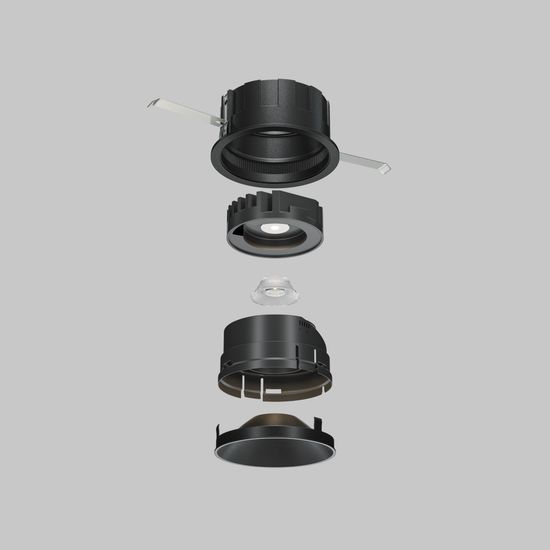 Встраиваемый светильник Technical DL057-10W4K-B