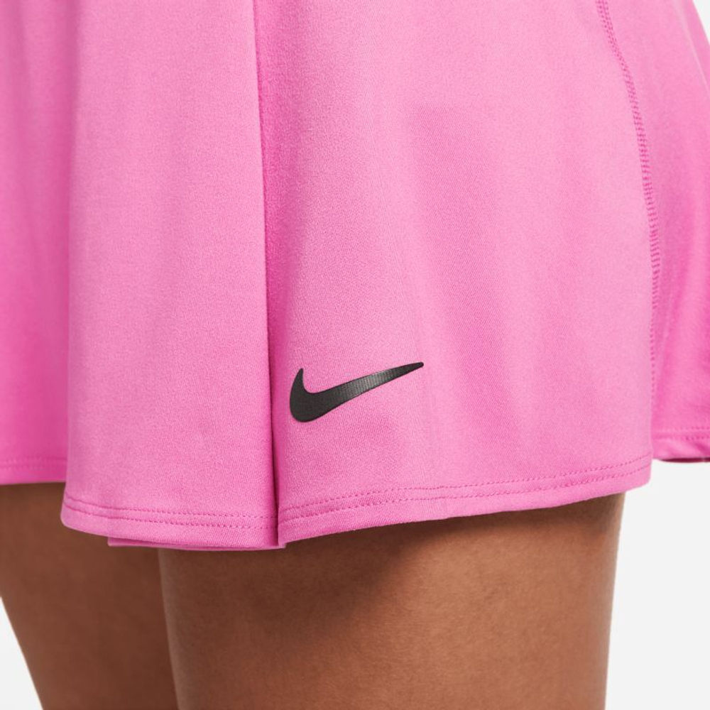 Женская Юбка теннисная Nike Dri-Fit Club Skirt - cosmic fuchsia/black