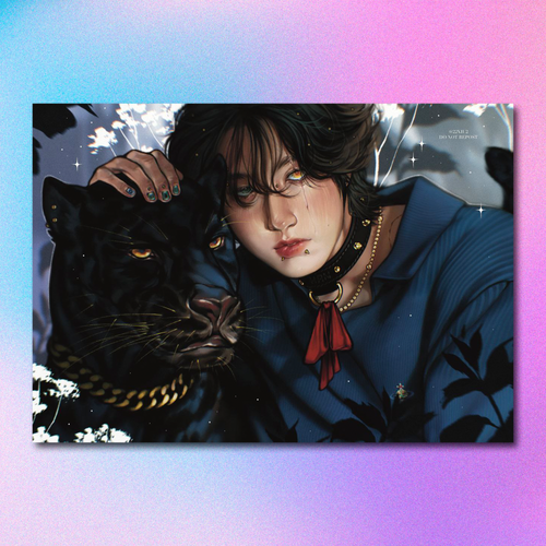 Арт принт / 22XIU2 / STRAY KIDS / Джисон #2