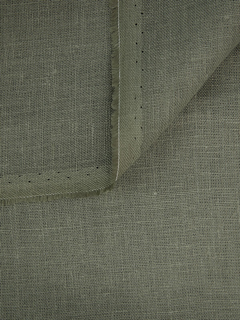 Ткань Лён костюмный, 185 гр/м2, 145 см, пр-во Беларусь, полынь