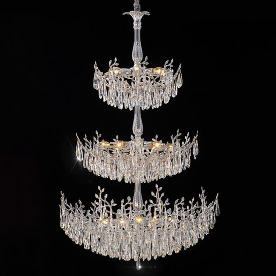 CL310261 RITZ Хром Люстра