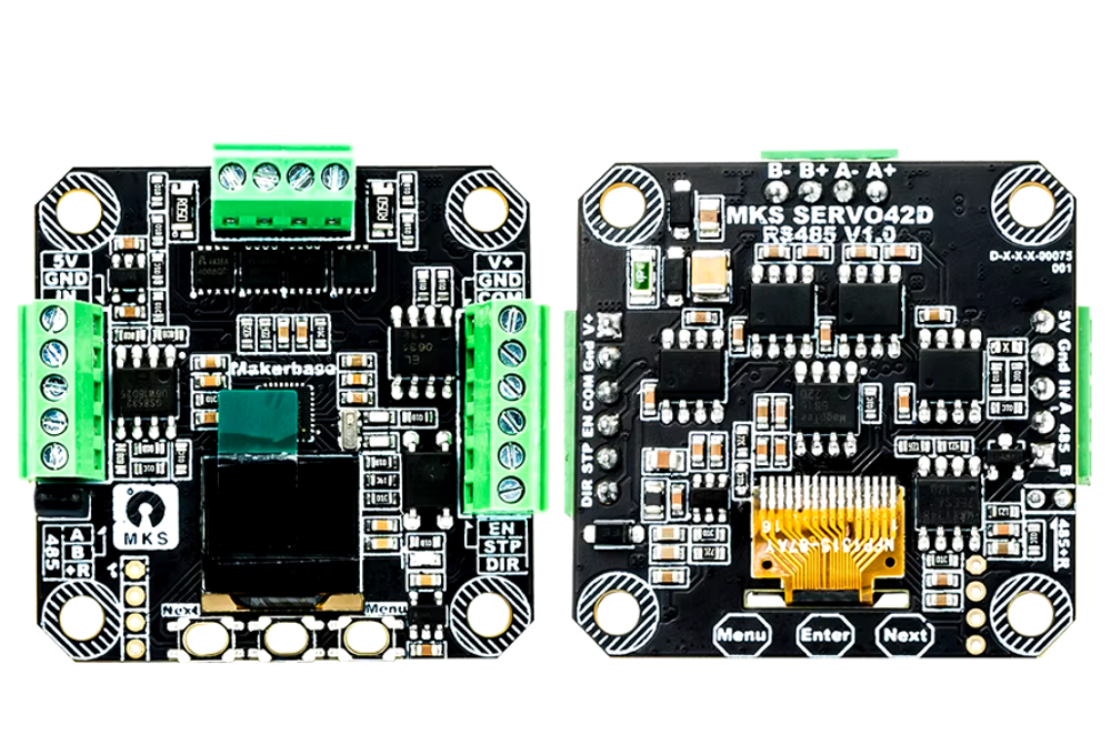 Шаговый двигатель Nema 17, драйвер MKS SERVO42D