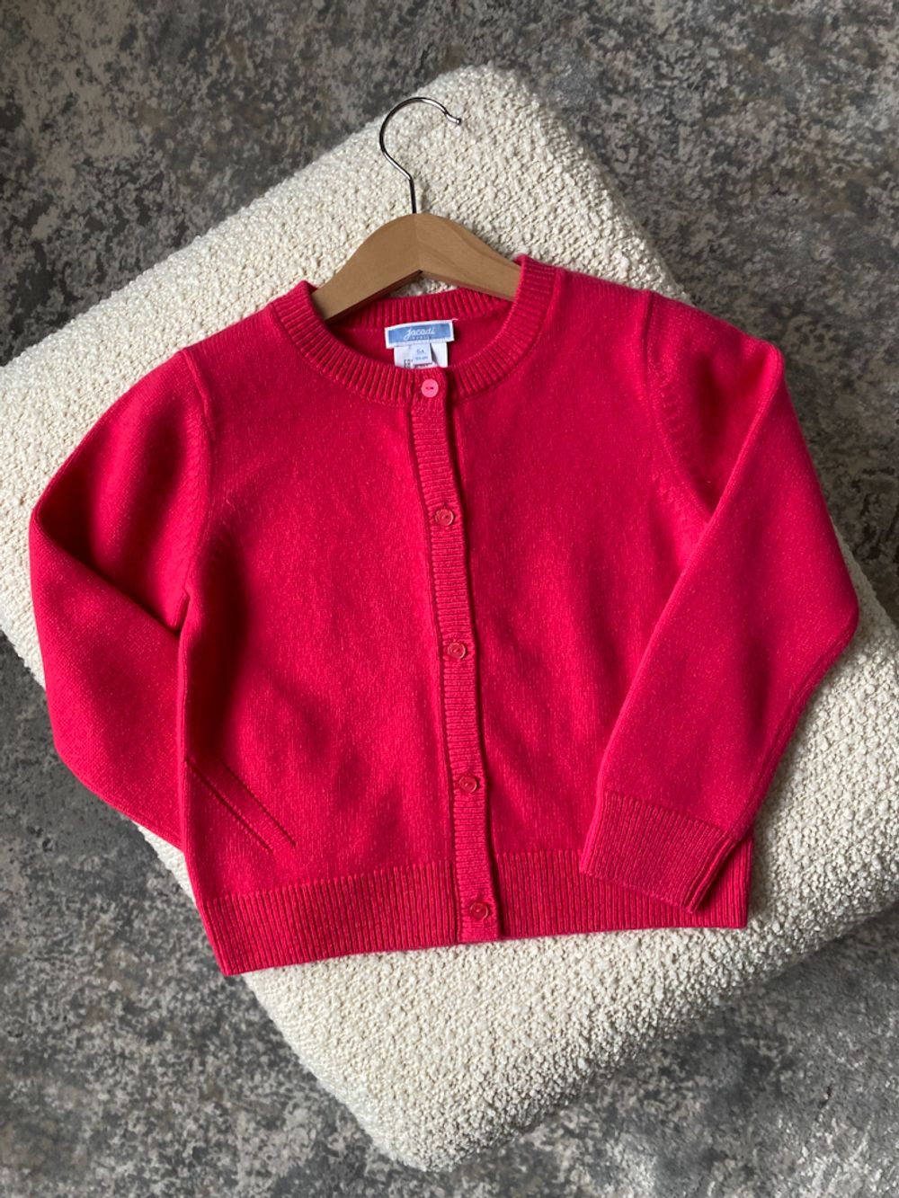 Новый шерстяной кардиган Jacadi, 116