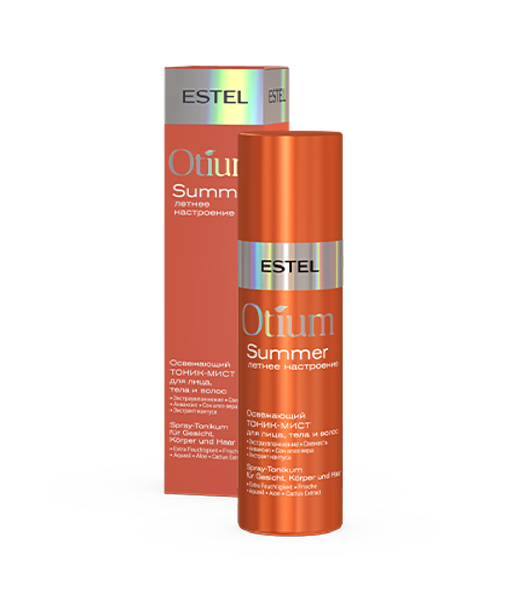 Освежающий тоник-мист для лица, тела и волос OTIUM SUMMER, 100 мл