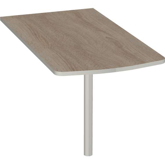 Брифинг-приставка на опоре V-5.1+опора 1300×700×750