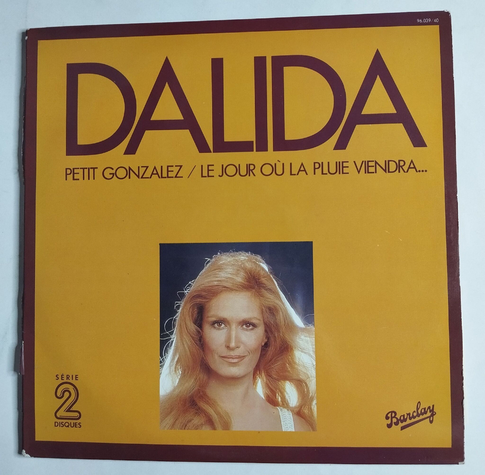 Винтажная виниловая пластинка LP Сборник Dalida (France 1979)