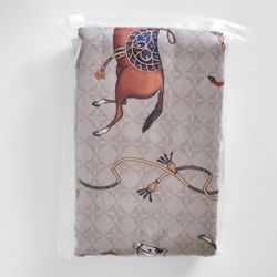 НАБОР ПОЛОТЕНЕЦ 2ШТ "PASSAGE",40Х60СМ, 100% ХЛОПОК,КАПУЧИНО,ТВИЛ