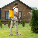 Опрыскиватель ранцевый аккумуляторный DP-10LA, 10 л, 12 В, 8 Ач Denzel