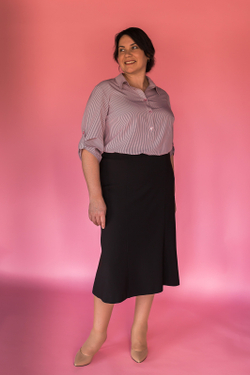 Юбка женская 2973ВЕ, черный #70Ч012973ВЕ