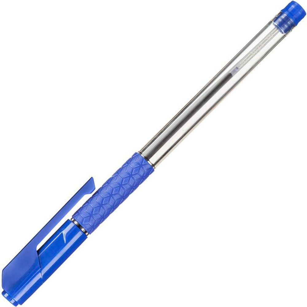 Ручка шариковая Deli "Arrow" синяя, 0,5мм., масляная