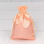 Мешочек 12х15см Атлас (Розовый)