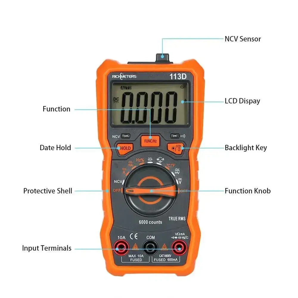 Цифровой мультиметр Richmeters RM113D