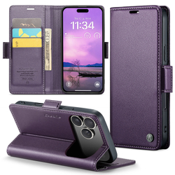 Чехол-книжка CaseMe Smooth iPhone 17 Pro