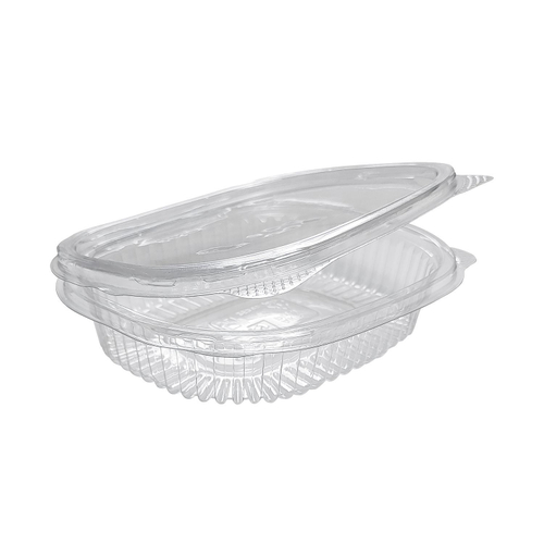 Контейнер салатница овальный 250 мл РЕТ Ake Plast (АКЕ Пласт) по 420 шт