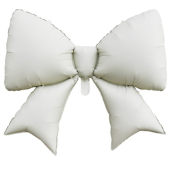 ФИГУРА Бант белый сатин